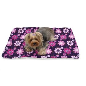 Midnight Garden Fleece/Plush Blanket (Option: )