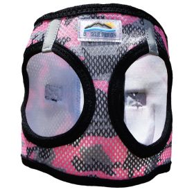 American River Choke Free Dog Harness Camouflage Collection (Color: Pink Camo, size: medium)